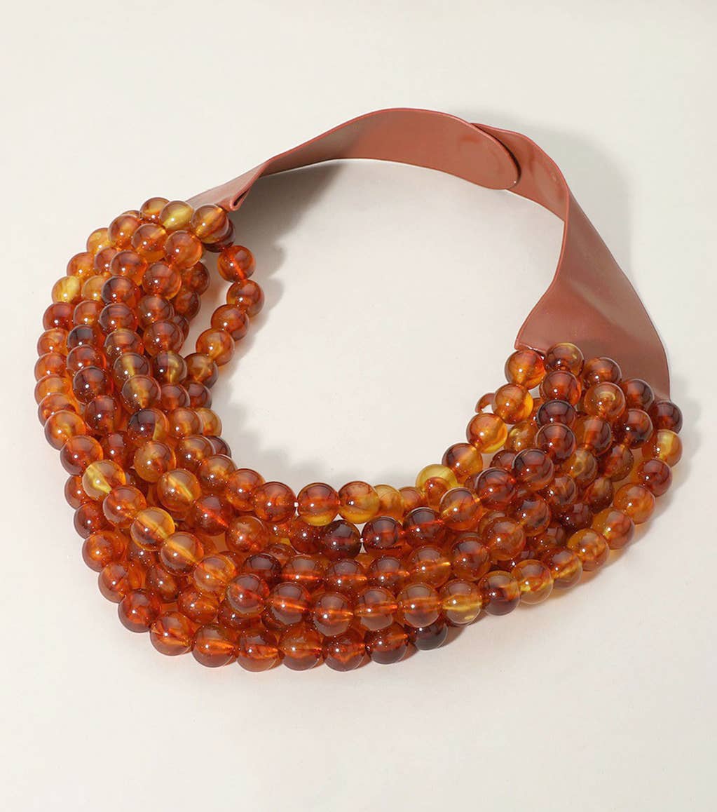 BELLA CHUNKY BEADED NECKLACE