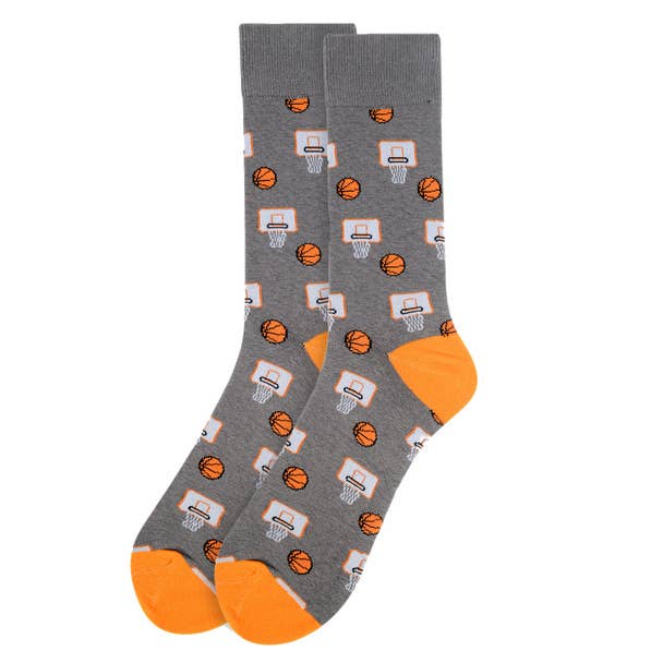 Men's Basketball Novelty Socks