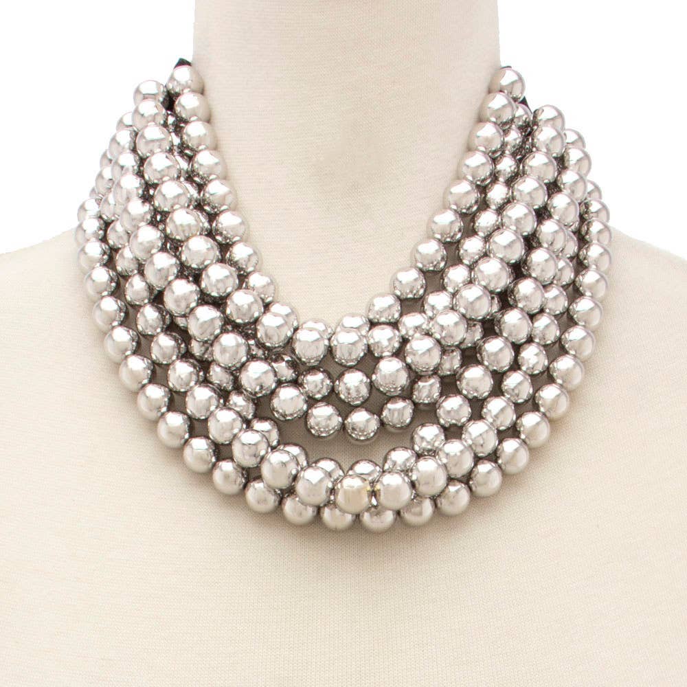 BELLA CHUNKY BEADED NECKLACE