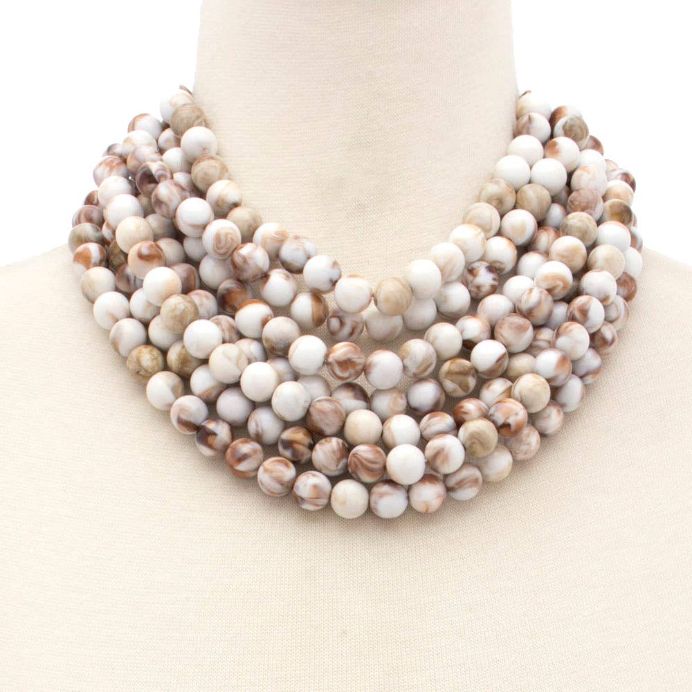 BELLA CHUNKY BEADED NECKLACE