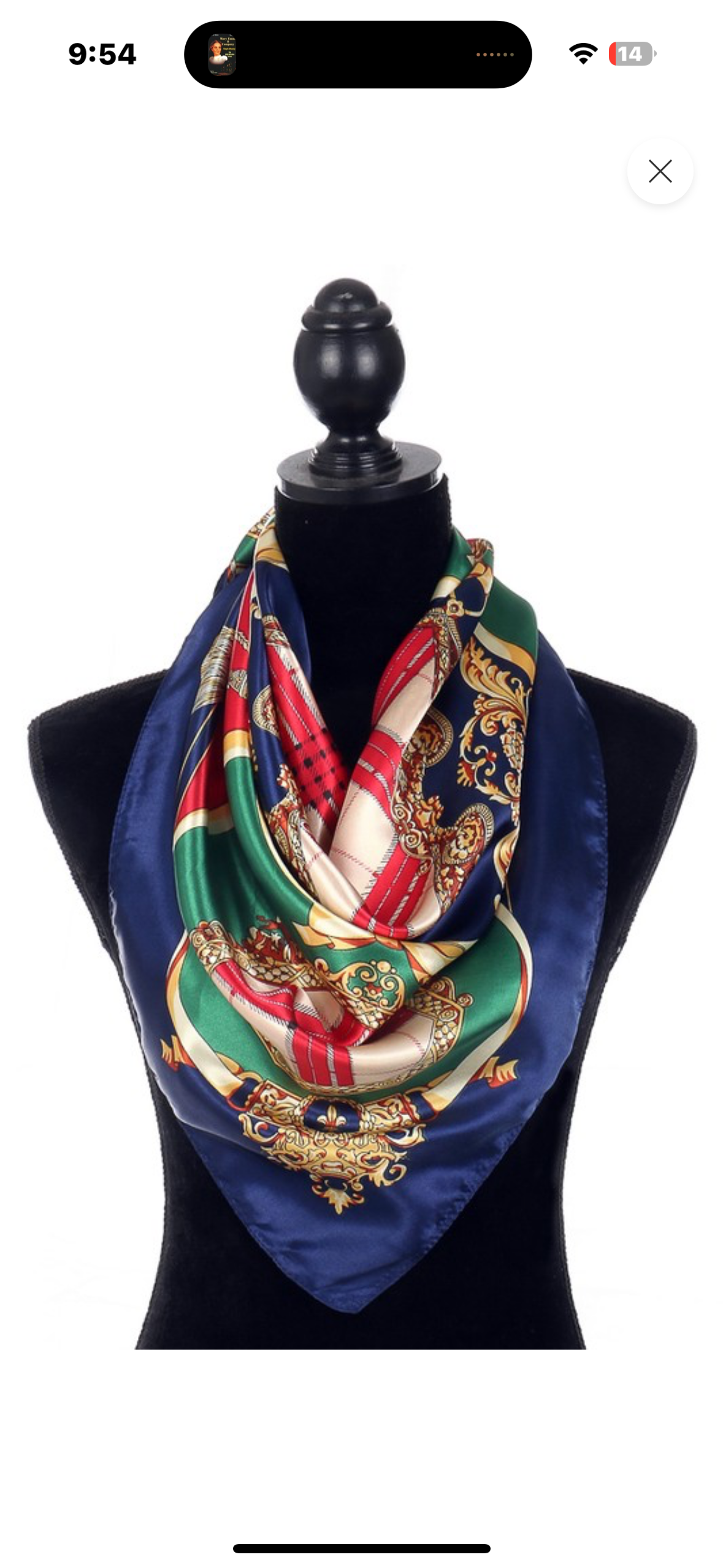 Mandala scarf