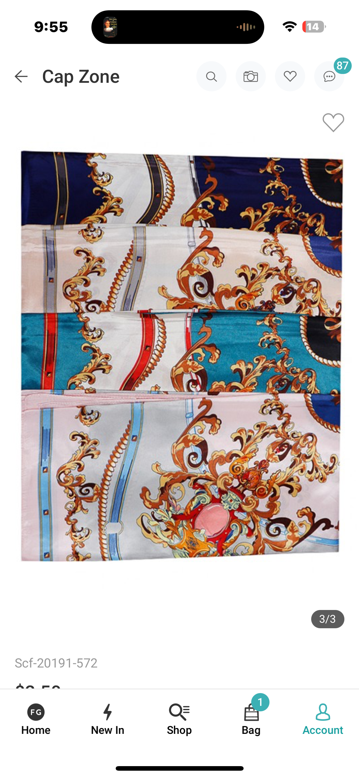 Equestrian scarf