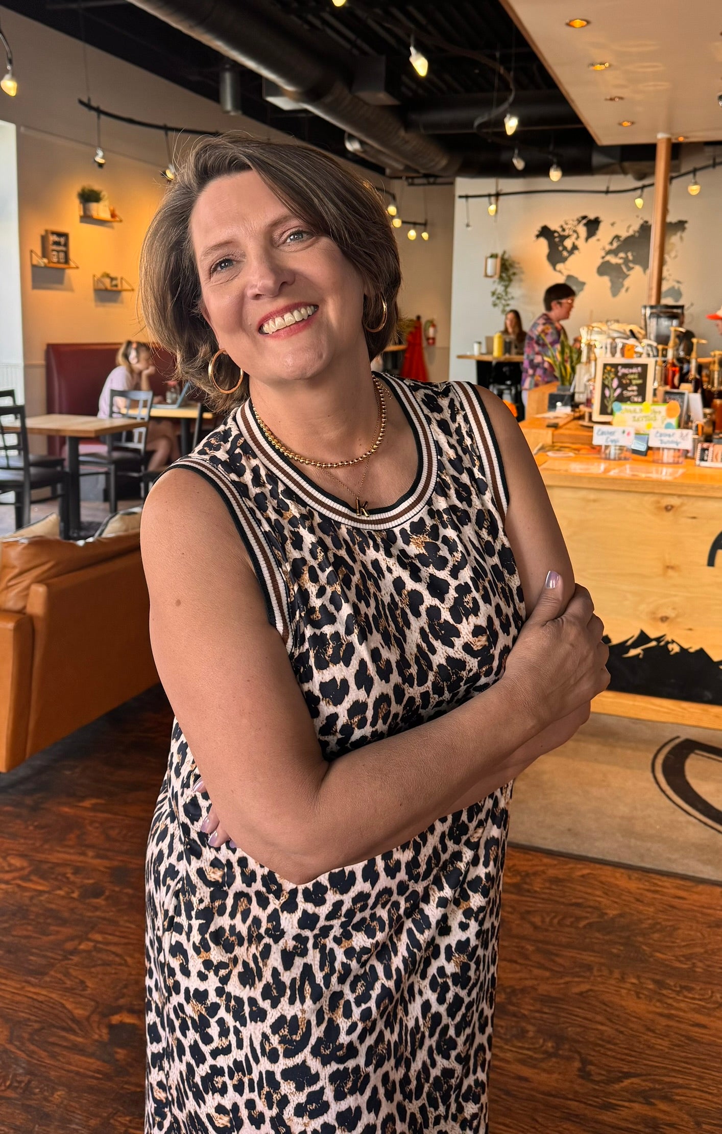 Leopard Maxi Dress