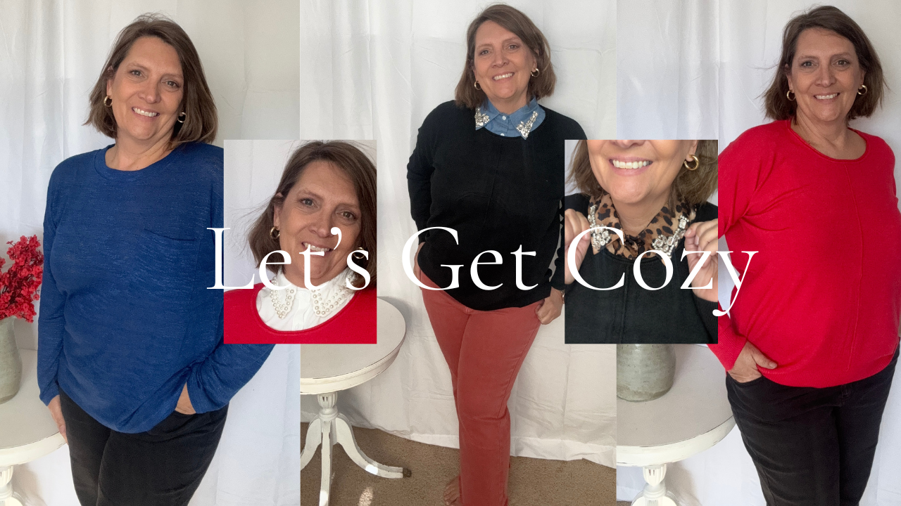 Photo of new cozy sweaters