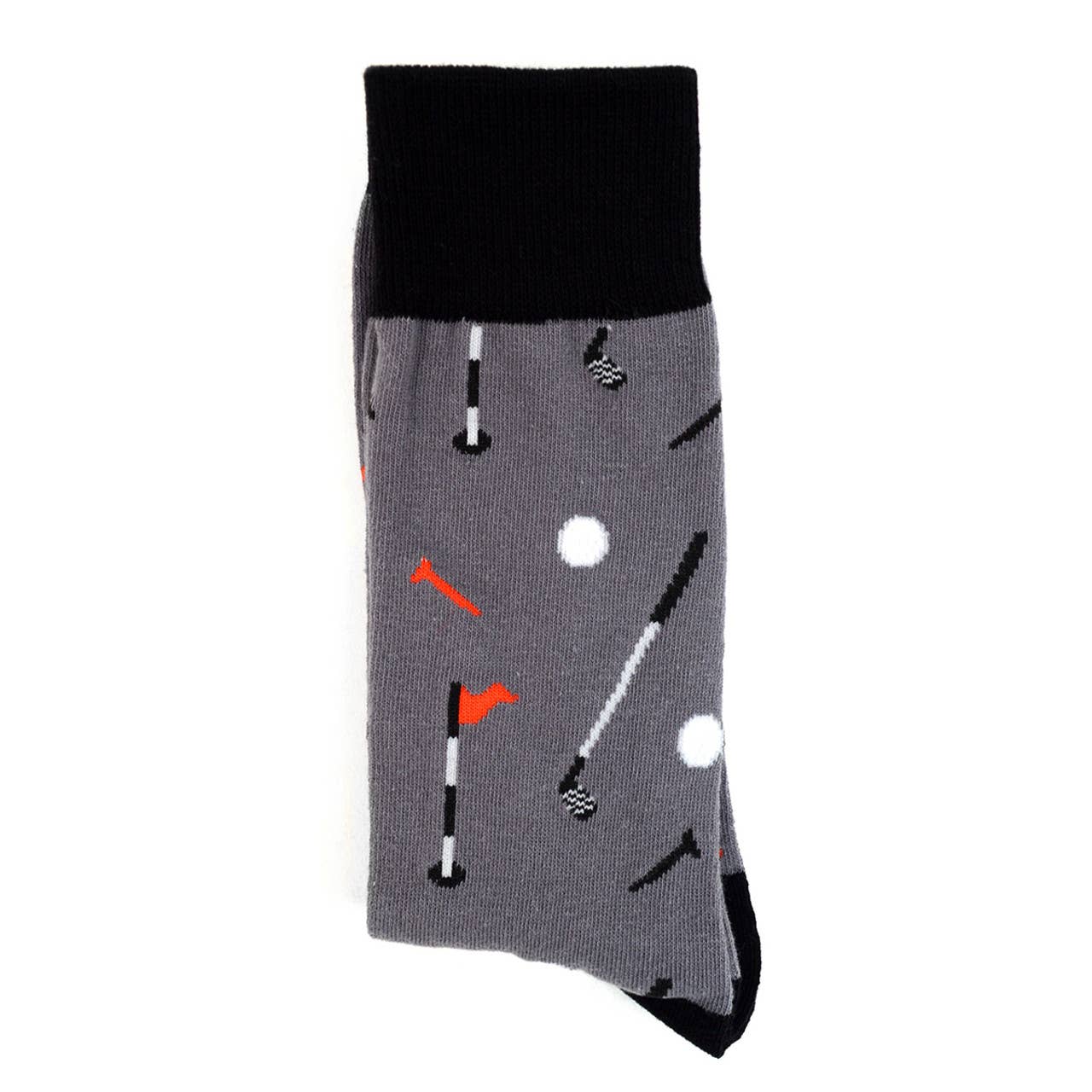 Men's Golf Novelty Socks Grey