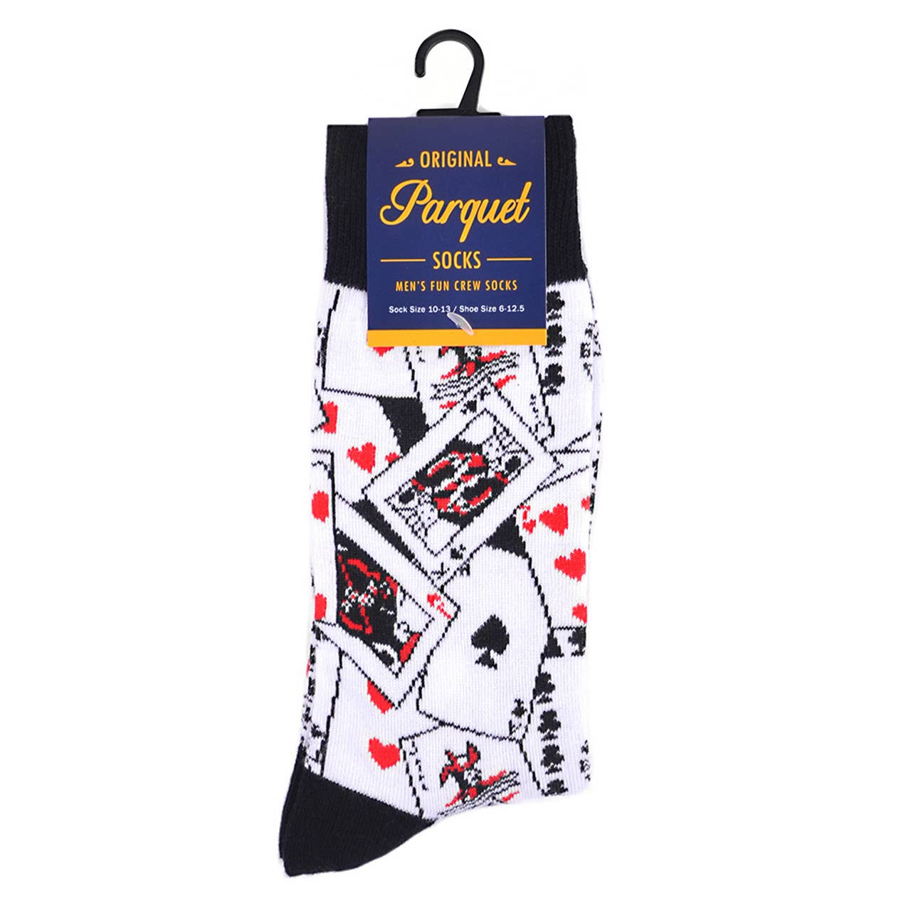 Men's Playing Cards Novelty Socks