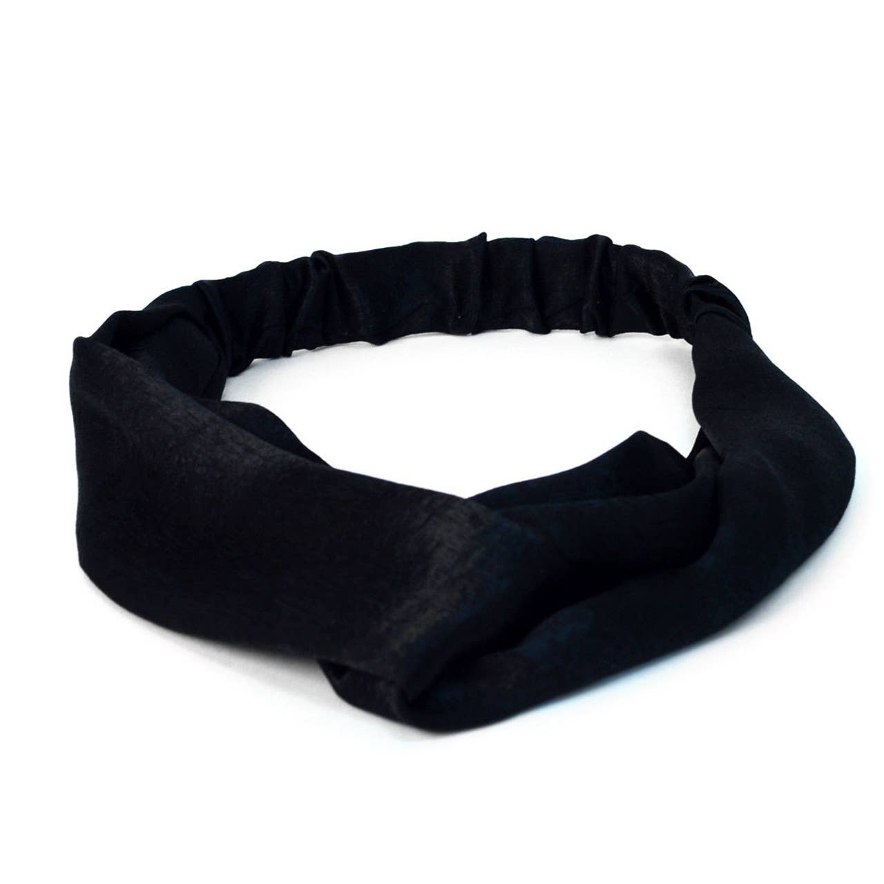 Criss Cross Black Headbands