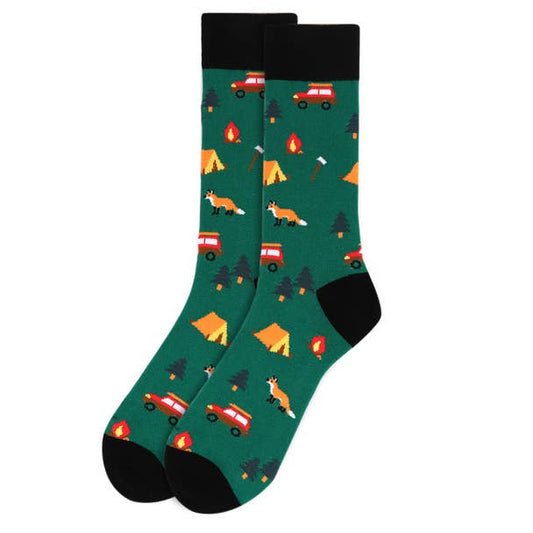 Men's Camping Novelty Socks