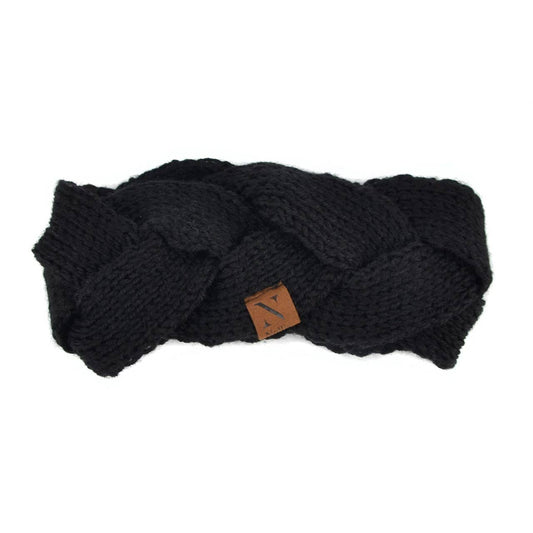 Women's Braided Knit Winter Head Band