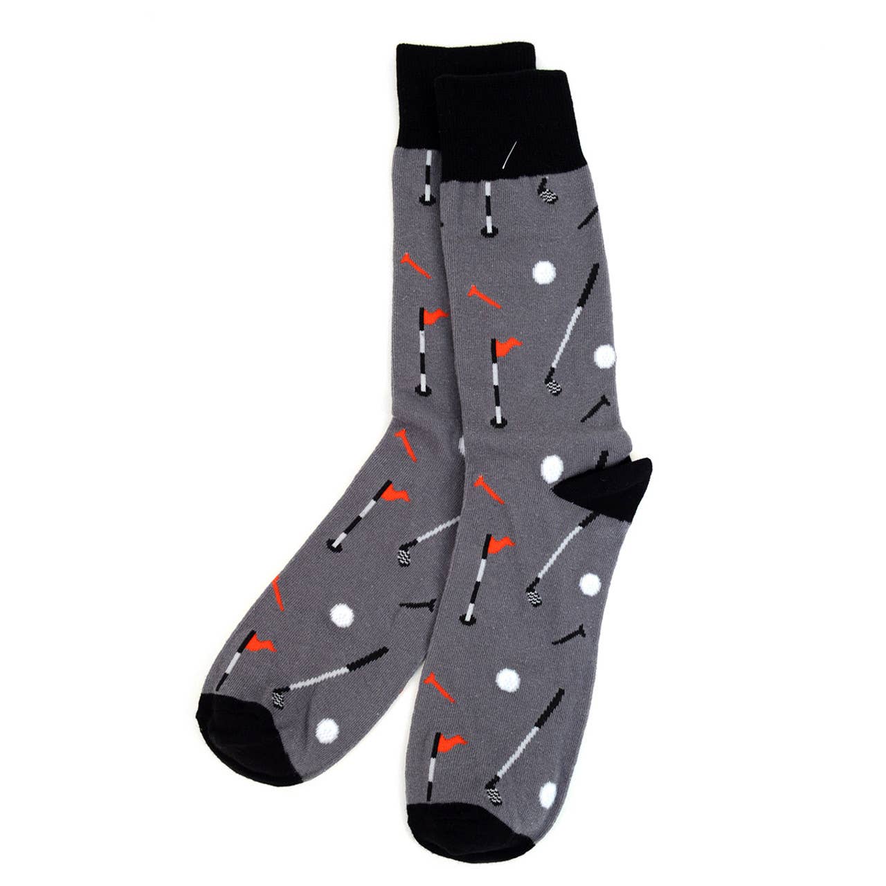 Men's Golf Novelty Socks Grey