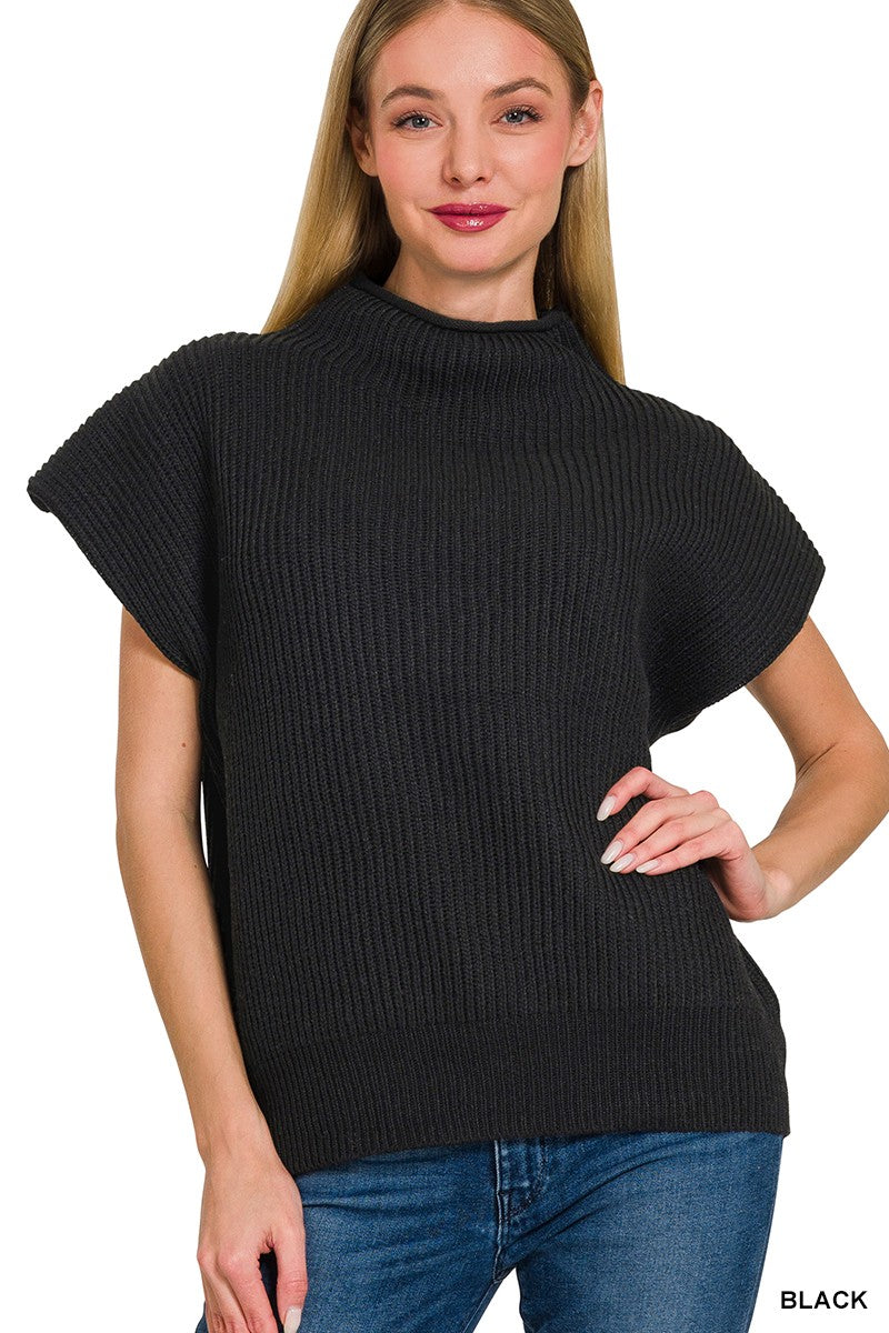 Abby Mock Neck Sweater