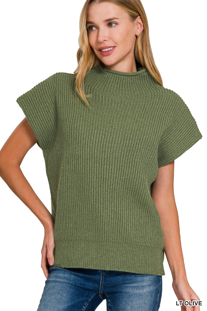 Abby Mock Neck Sweater