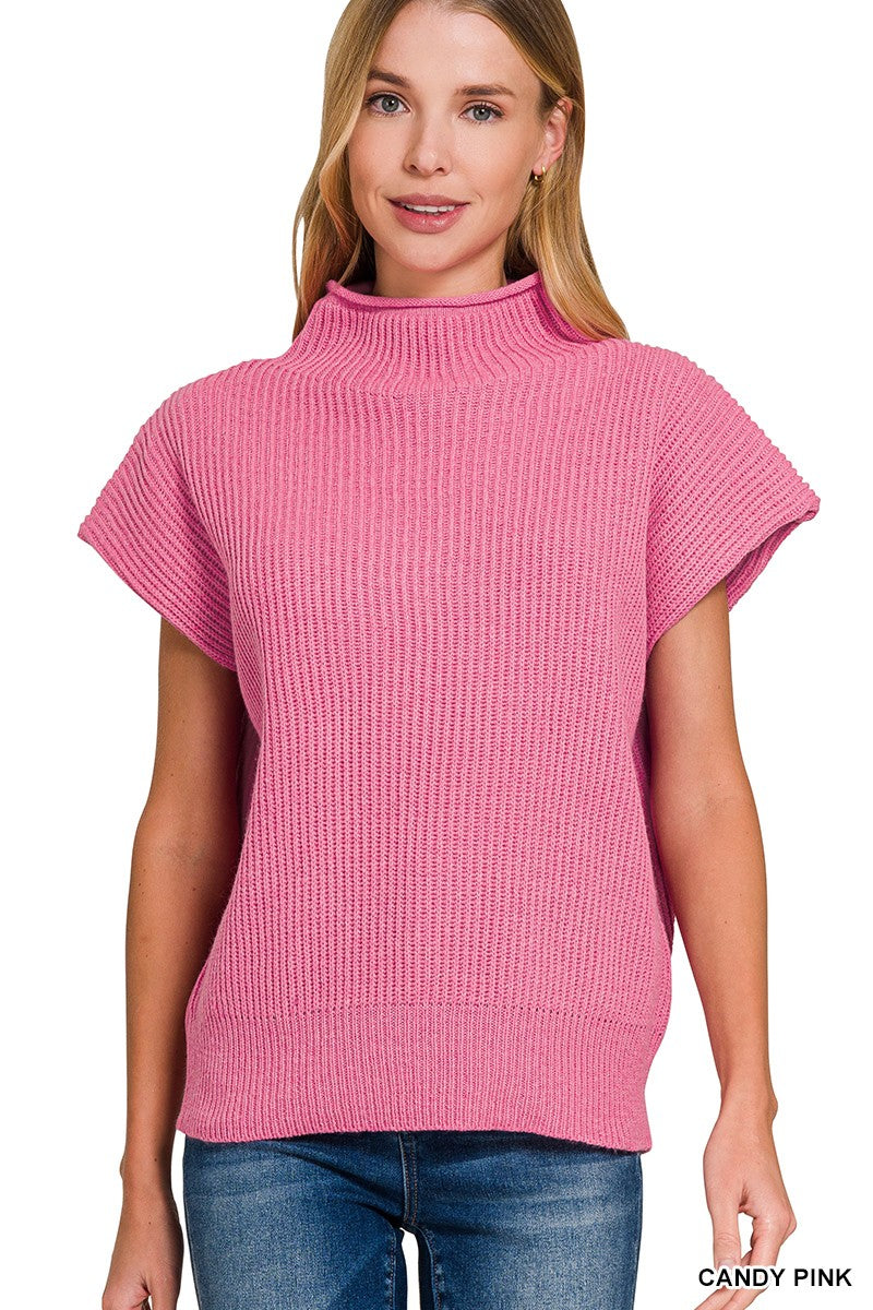 Abby Mock Neck Sweater