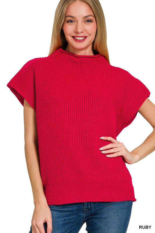 Abby Mock Neck Sweater