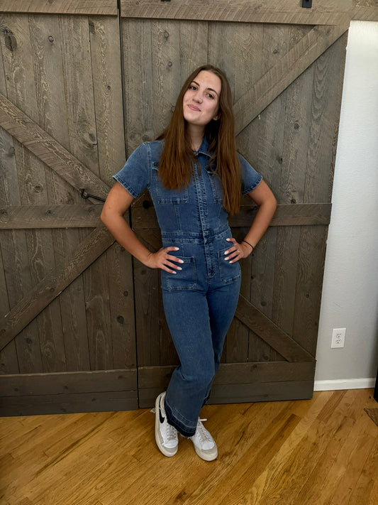 Denim Jumpsuit