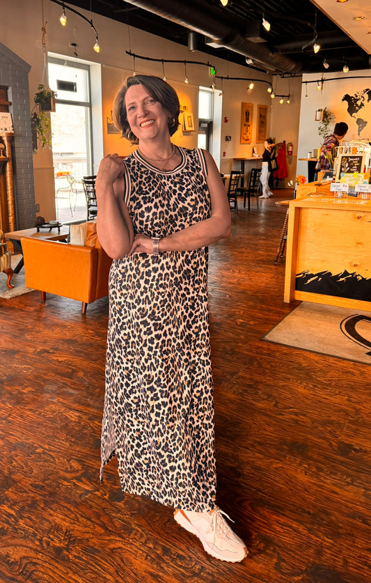Leopard Maxi Dress