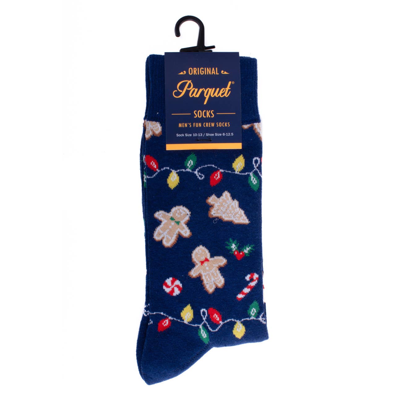 Men's Holiday Gingerbread Socks