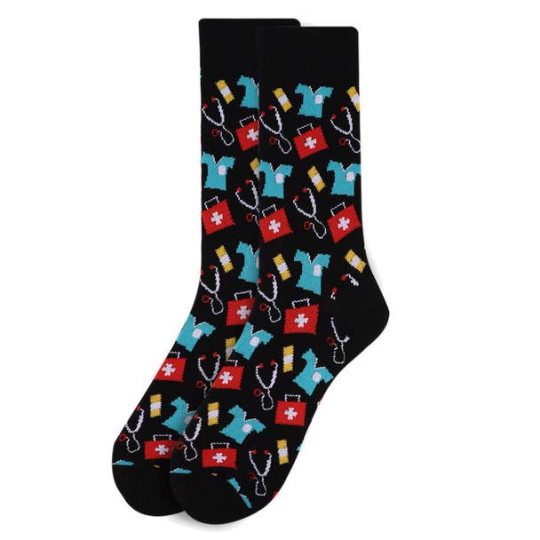 Men's Doctor/Nurse Novelty Socks