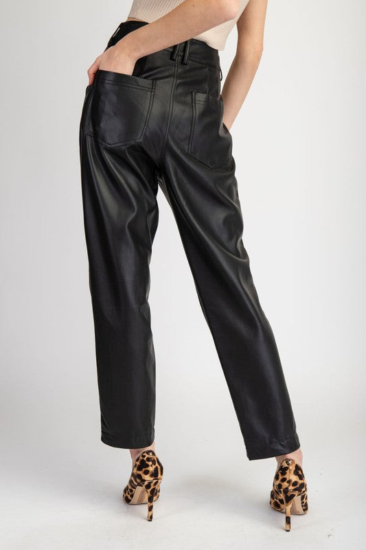 Sandy Vegan Leather Pants